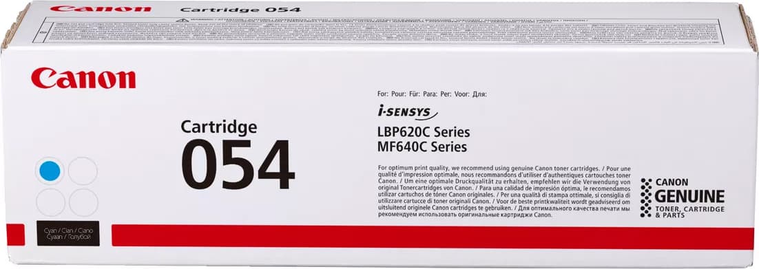 Toner laser Canon 054 cyan 1 200 pages