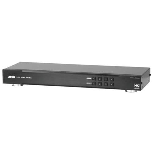 Matrice HdmiÂ® 4k Et Rs232 4 X 4 Aten Vm0404ha