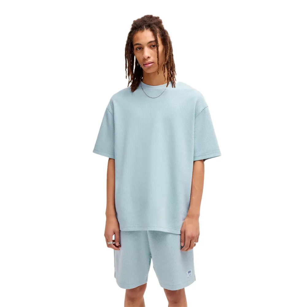 T shirt Hugo Nuwaffle Homme Bleu