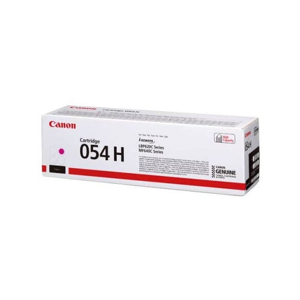 Canon 054H cartouche de toner haute capacité magenta d'origine de 2300 pages - 3026C002